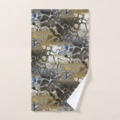 Weeds en Sky Abstract Bad Handdoek (Handdoek)