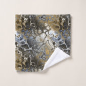 Weeds en Sky Abstract Bad Handdoek (Wasdoekje)