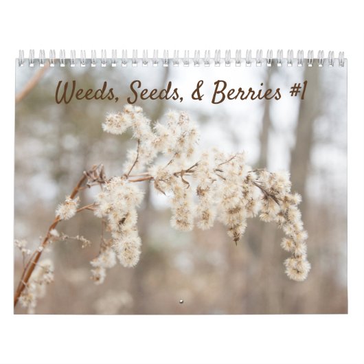 Weeds, zaden en bessen #1 Kalender (Hoes)