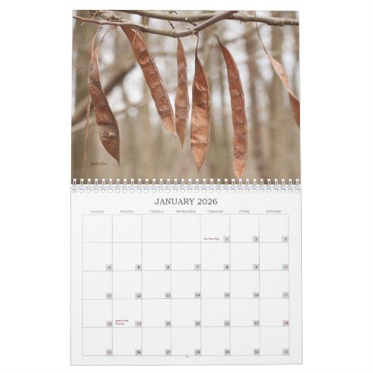 Weeds, zaden en bessen #2 Kalender (Jan 2026)