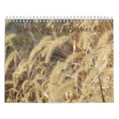 Weeds, zaden en bessen #2 Kalender (Hoes)