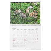 Weedscapes Bunny 2011 Agenda Kalender (Mar 2027)