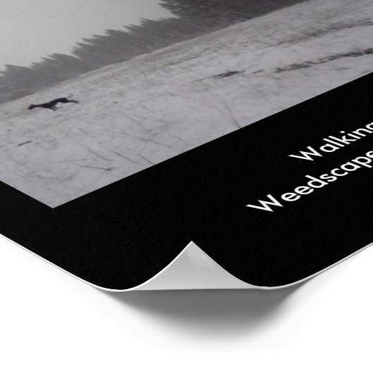 WeedScapes door onkruid Poster (Hoek)