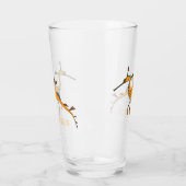 Weedy seadragon cartoon illustratie glas (Links)