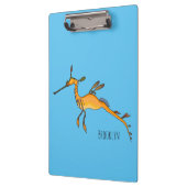 Weedy seadragon cartoon illustratie klembord (Links)