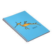 Weedy seadragon cartoon illustratie notitieboek (Rechterzijde)