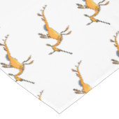 Weedy seadragon cartoon illustratie tafelkleed (Gekanteld)