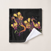 Weedy Seadragon met Orchids Bad Handdoek (Wasdoekje)