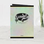 Weedy Seadragon met Orchids Bedankt Kaart (Achterkant)