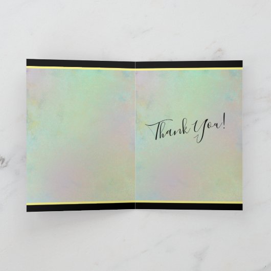 Weedy Seadragon met Orchids Bedankt Kaart (Binnen)