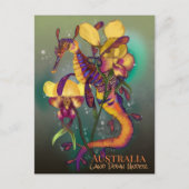 Weedy Seadragon met Orchids Briefkaart (Voorkant)