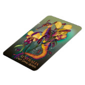 Weedy Seadragon met Orchids Magneet (Linkerzijde)