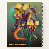 Weedy Seadragon met Orchids Notitieboek (Achterkant)