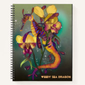 Weedy Seadragon met Orchids Notitieboek (Voorkant)