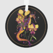 Weedy Seadragon met Orchids Ornament (achterkant)