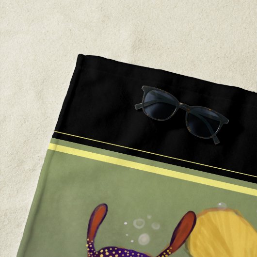 Weedy Seadragon met Orchids Strandlaken (In situ)