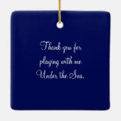 Weedy Zee Dragon Keramisch Ornament (Achterkant)