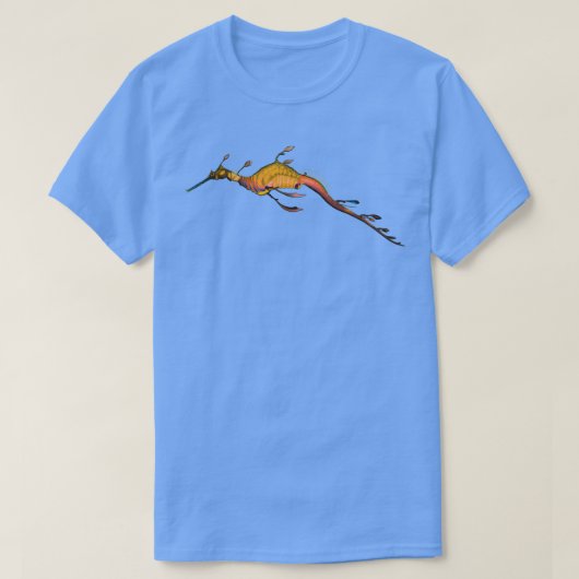 Weedy Zee Dragon Phyllopteryx taeniolatus T-shirt (Design voorkant)