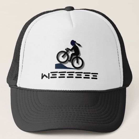 Weeeee MTB Trucker Hat Trucker Pet (Voorkant)