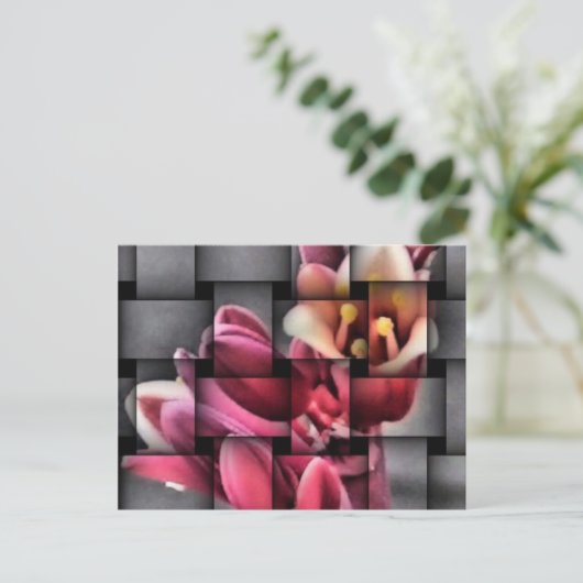 weef me een briefkaart (Staand voorkant)