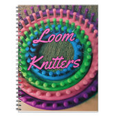 weefgetouw notitieboek (Voorkant)