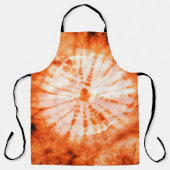 Weefgeverfde weefsels van stropdas voor achtergron schort (Voorkant)