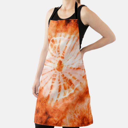 Weefgeverfde weefsels van stropdas voor achtergron schort (Insitu)