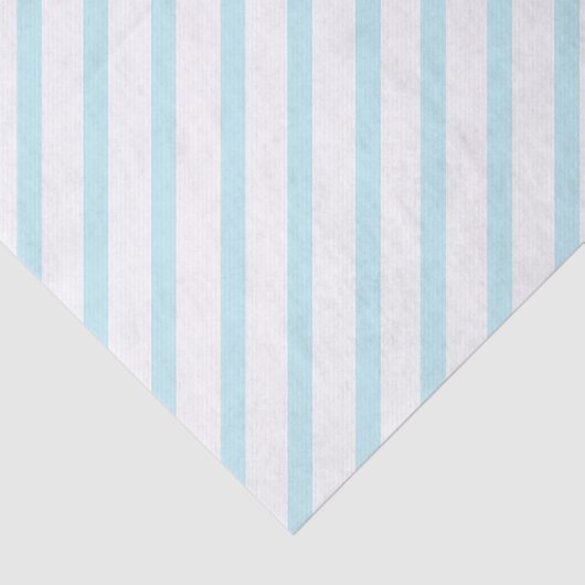 Weefpapier met lichtblauwe streep tissuepapier (Detail)