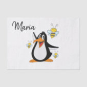Weefpapier Penguin Bumblebee Tissuepapier (Voorkant)
