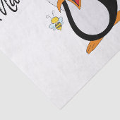 Weefpapier Penguin Bumblebee Tissuepapier (Detail)