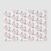 Weefpapier roze Rose Tissuepapier (Voorkant)