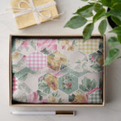 Weefpapier voor behang met hexagon tissuepapier (Geschenk)