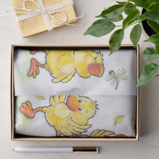 Weefpapier voor eenden tissuepapier (Geschenk)