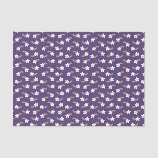 Weefpapier voor regenboogstaren tissuepapier (Voorkant)