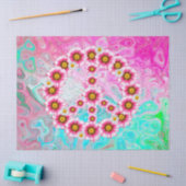 Weefpapier voor vredesbloemen tissuepapier (Craft)