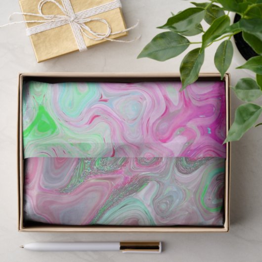 Weefpapier voor vredesbloemen tissuepapier (Geschenk)