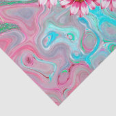 Weefpapier voor vredesbloemen tissuepapier (Detail)