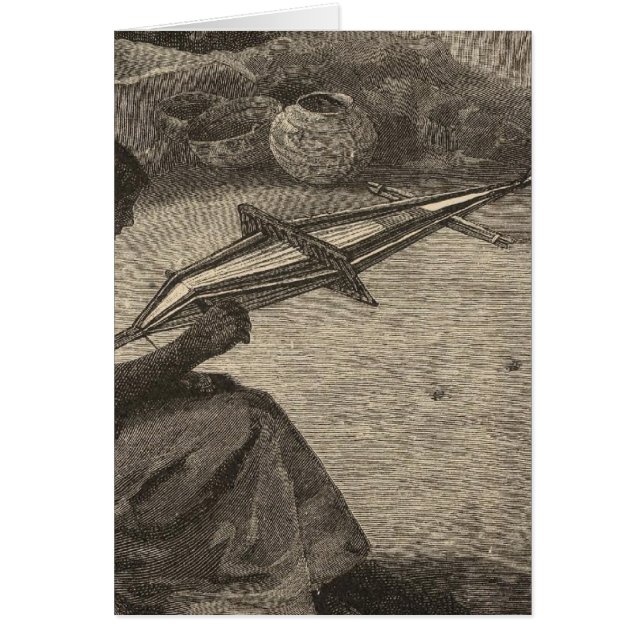 Weefriem van zuni-vrouw (Voorkant)