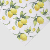 Weefsel en Decoupage papier - Lemon's (Detail)