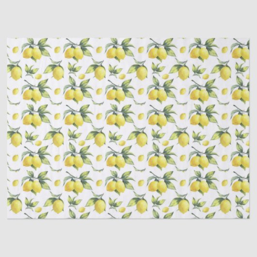 Weefsel en Decoupage papier - Lemon's (Voorkant)