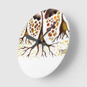 Weefsel met neurale cellen ronde klok (Hoek)