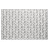 weefsel Nautisch zeester abstract grijs wit Stof (Yard (91,4 cm))