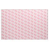 weefsel Nautisch zeesterstrand rood roze Stof (Yard (91,4 cm))