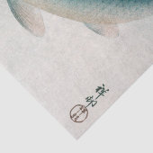 WEEFSEL : OHARA KOSON : CARP/KOI 1926 TISSUEPAPIER (Detail)