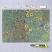 WEEFSEL PAPIER : GUSTAV KLIMT : BOERDERIJ GARDEN (Craft)