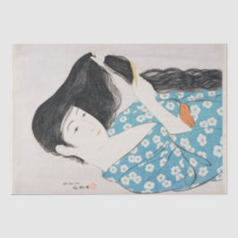 WEEFSEL PAPIER : JAPANS : GOYĭ ASHI-GUCHI :1920