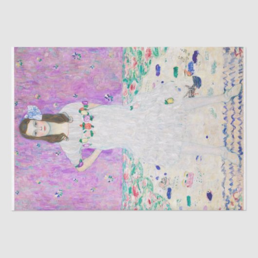 WEEFSEL PAPIER : MADA PRIMAVËSI : GUSTAV KLIMT (Voorkant)