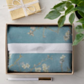 WEEFSEL PAPIER : VINCENT Van Gogh : ALMOND BLOSSOM (Geschenk)