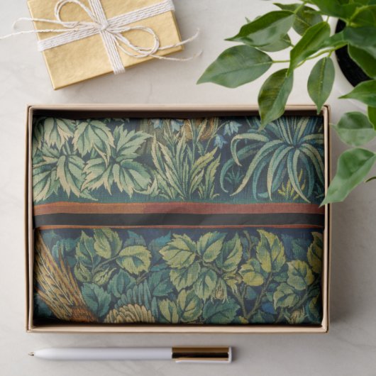 WEEFSEL PAPIER :  WILLIAM MORRIS : ZWANGER (Geschenk)