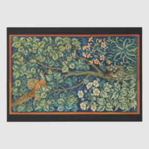 WEEFSEL PAPIER :  WILLIAM MORRIS : ZWANGER